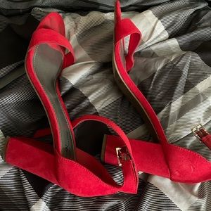 Red high heels